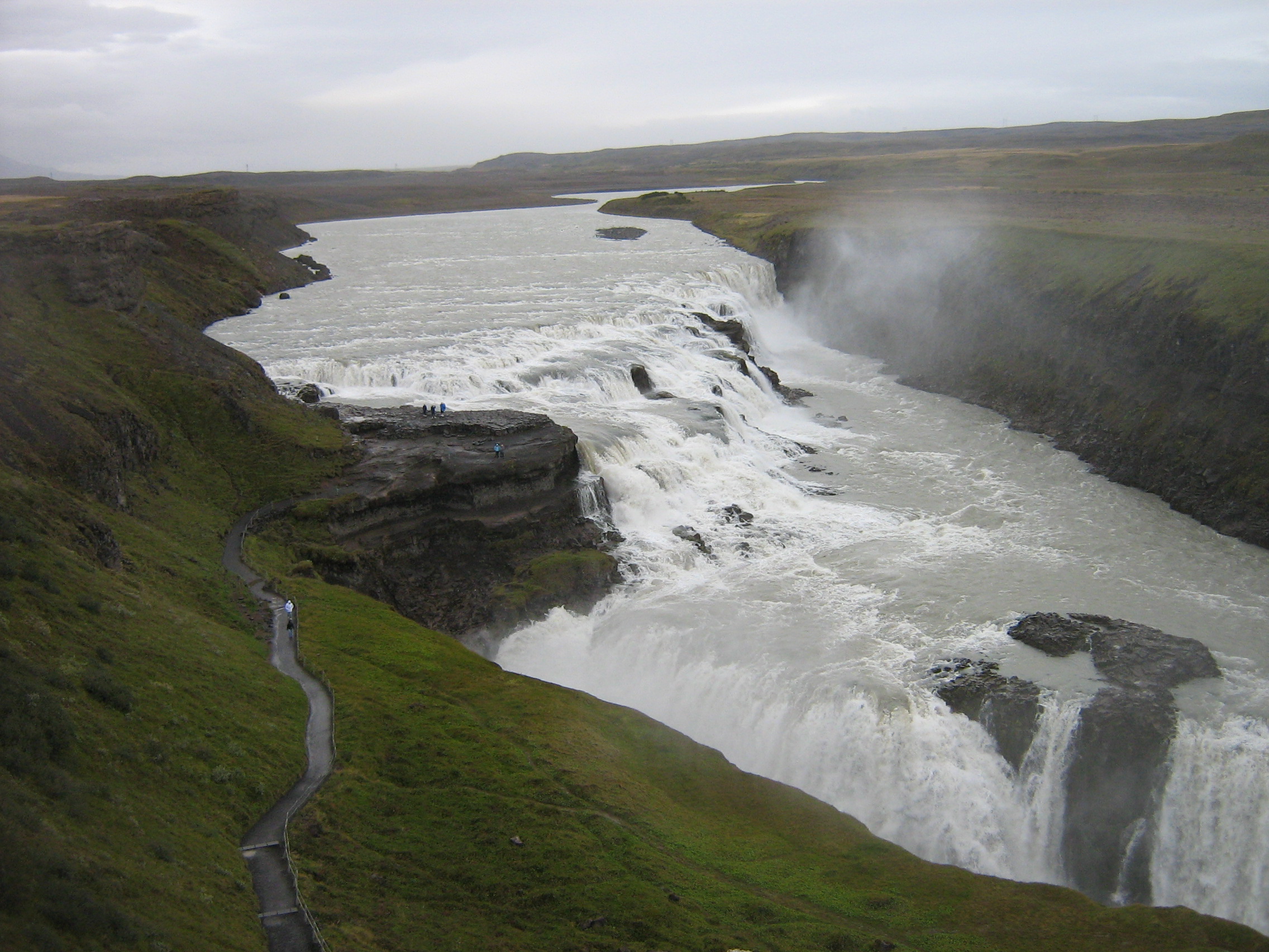 Iceland Gullfoss waterfall