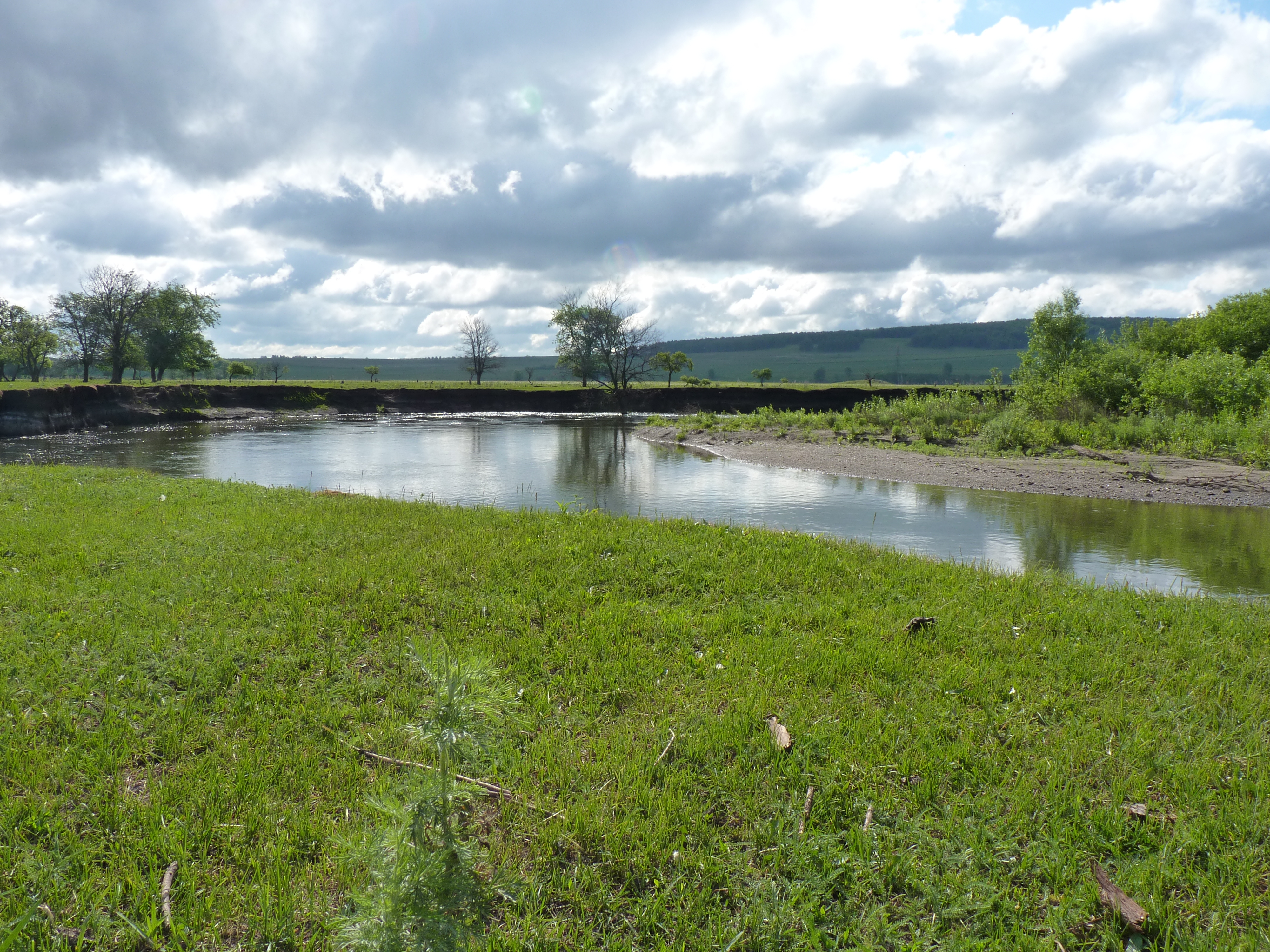 Ik River area of village Abdulovo