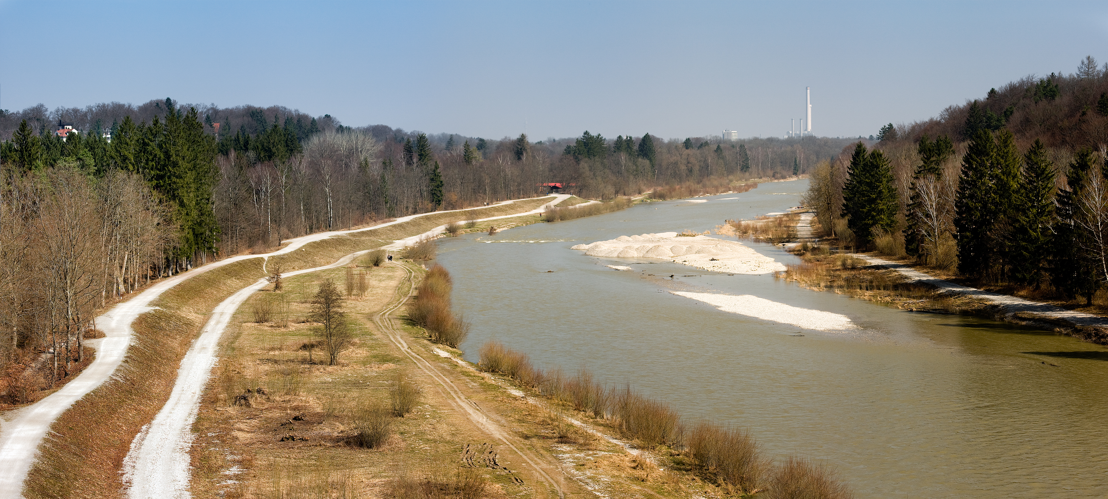 Isar Grosshesseloher Bruecke