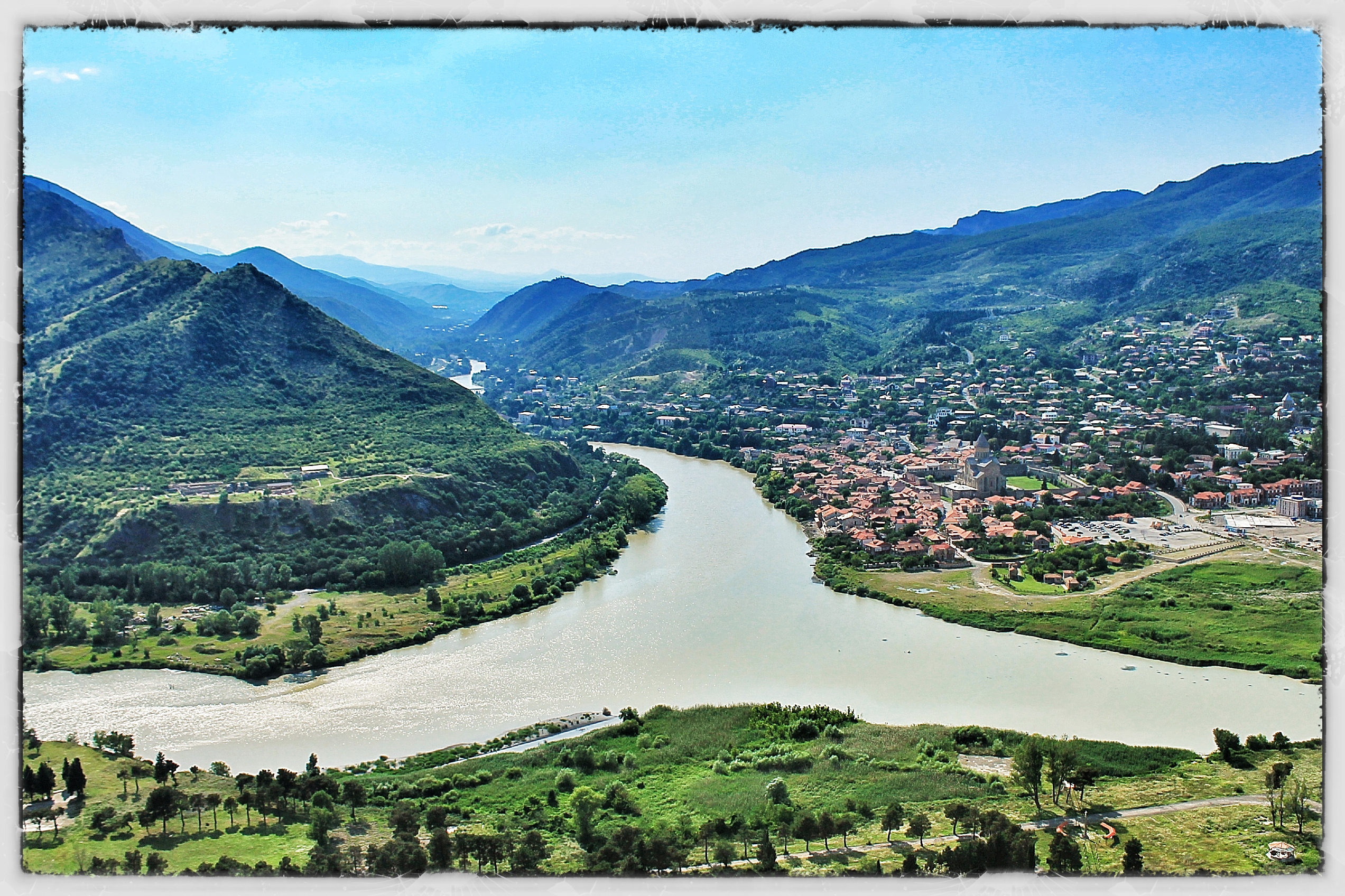 Mtskheta, Rivers Aragvi and Mtkvari