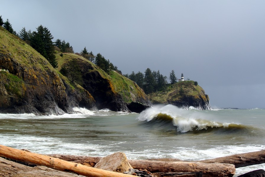 Cape Disappointment and Cape Disappointment Light