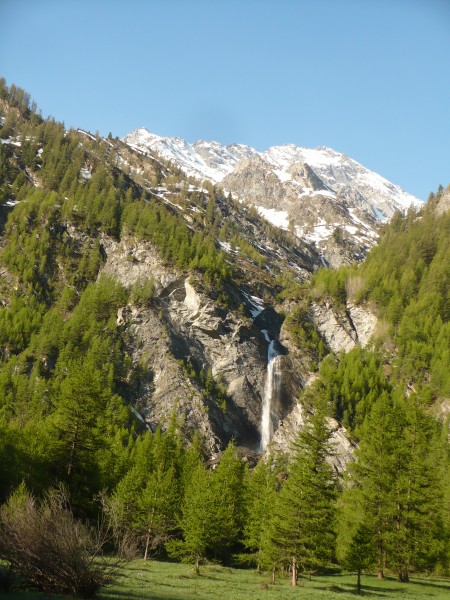 Cascata valle Argentera
