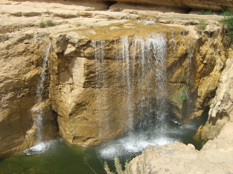 Chute d'eau à Tamarza