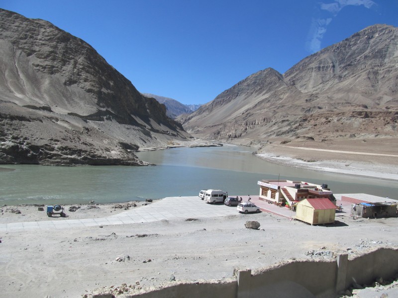 Confluence of Indus and Zanskar rivers (2)