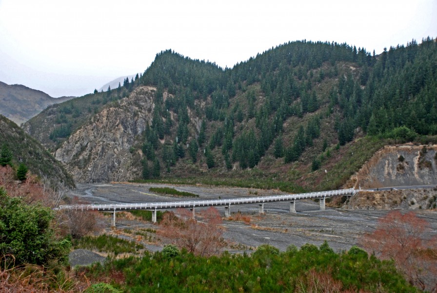 Conway River Bridge, Canterbury, New Zealand