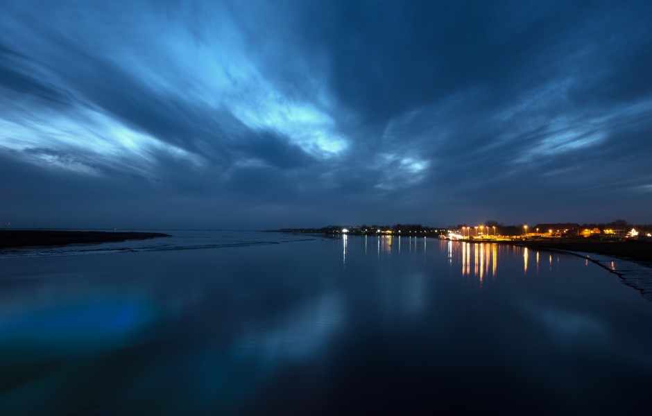 Eider bei Nacht