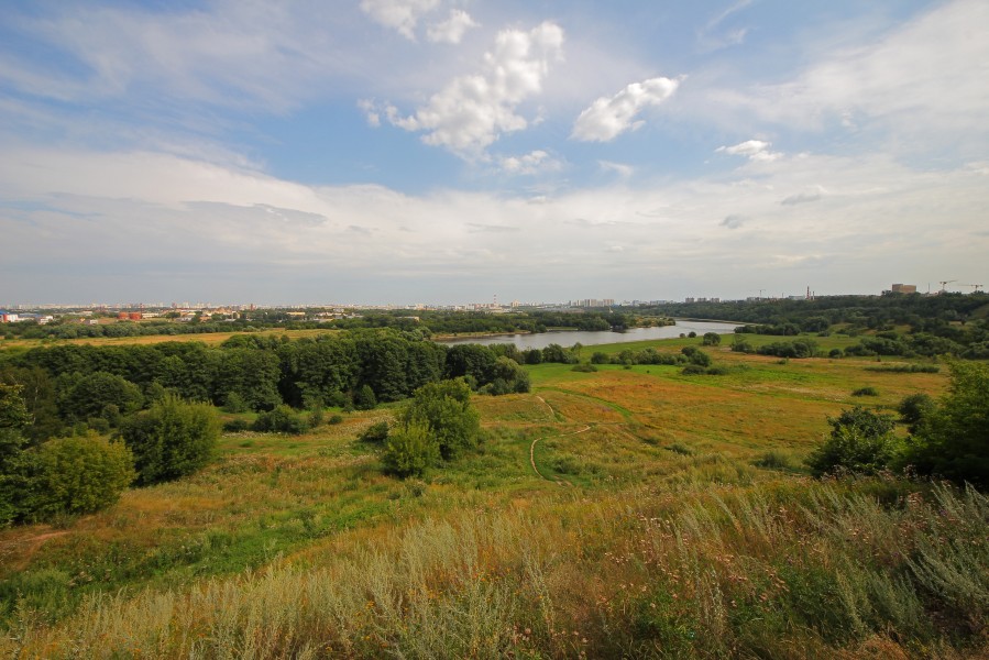 Kolomenskoe view from Dyakovo hill