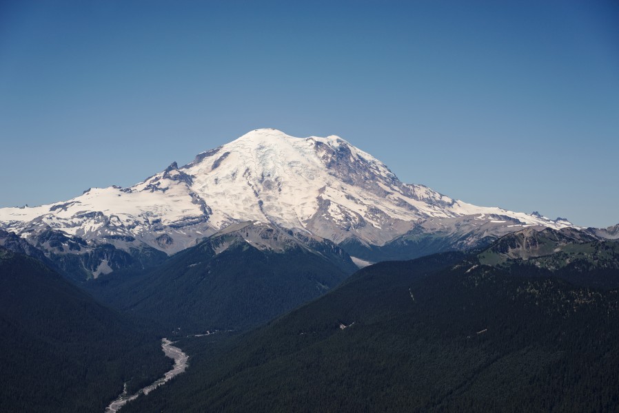 Mount Rainier from the Silver Queen Peak