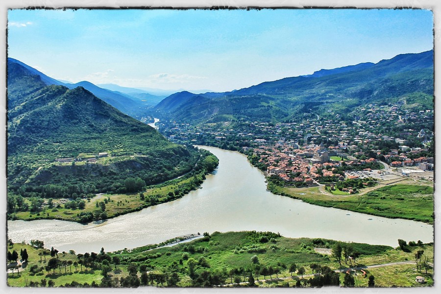 Mtskheta, Rivers Aragvi and Mtkvari