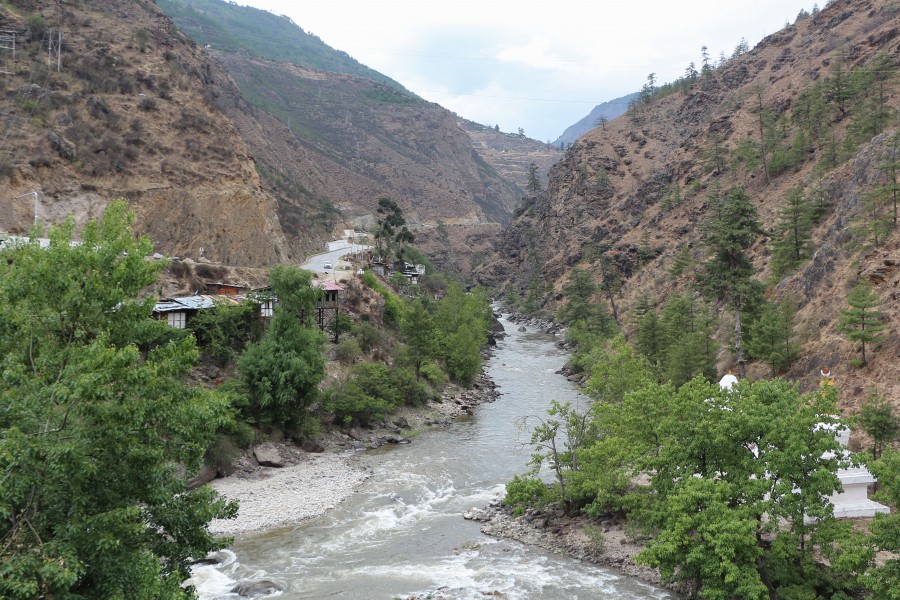 Paro Chhu River near Chuzom