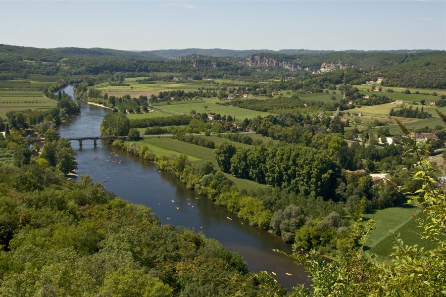 Paysage Dordogne Domme
