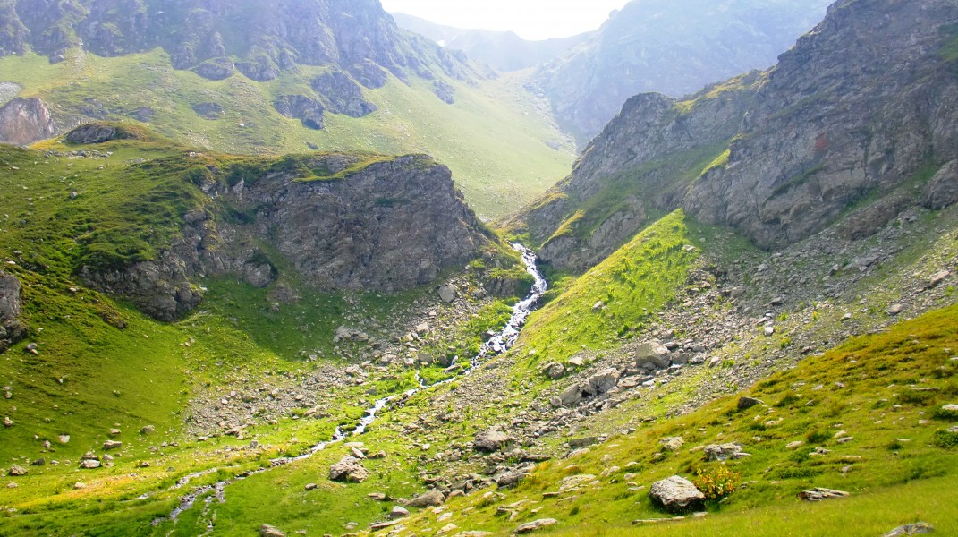 River at Juniku mountains