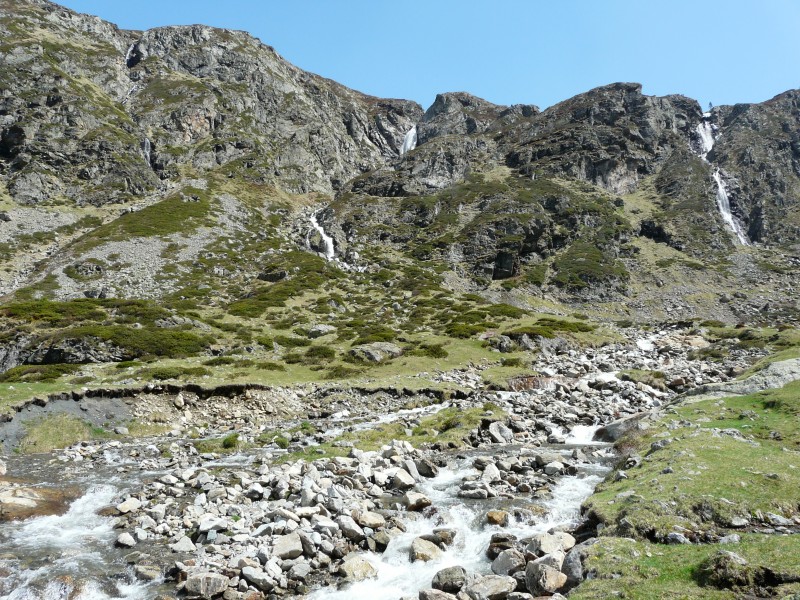 Ruisseau du Cot Gèdre Troumouse amont