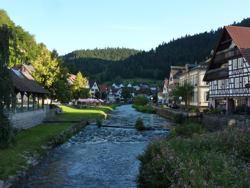 Schiltach River in Schiltach