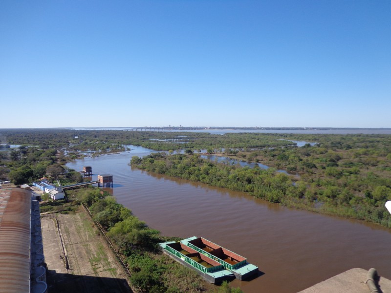 Upper part of Barranqueras River