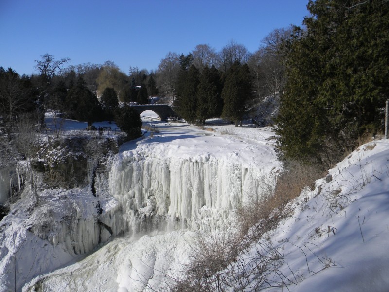 Waterdawn Webster Falls in Winter3