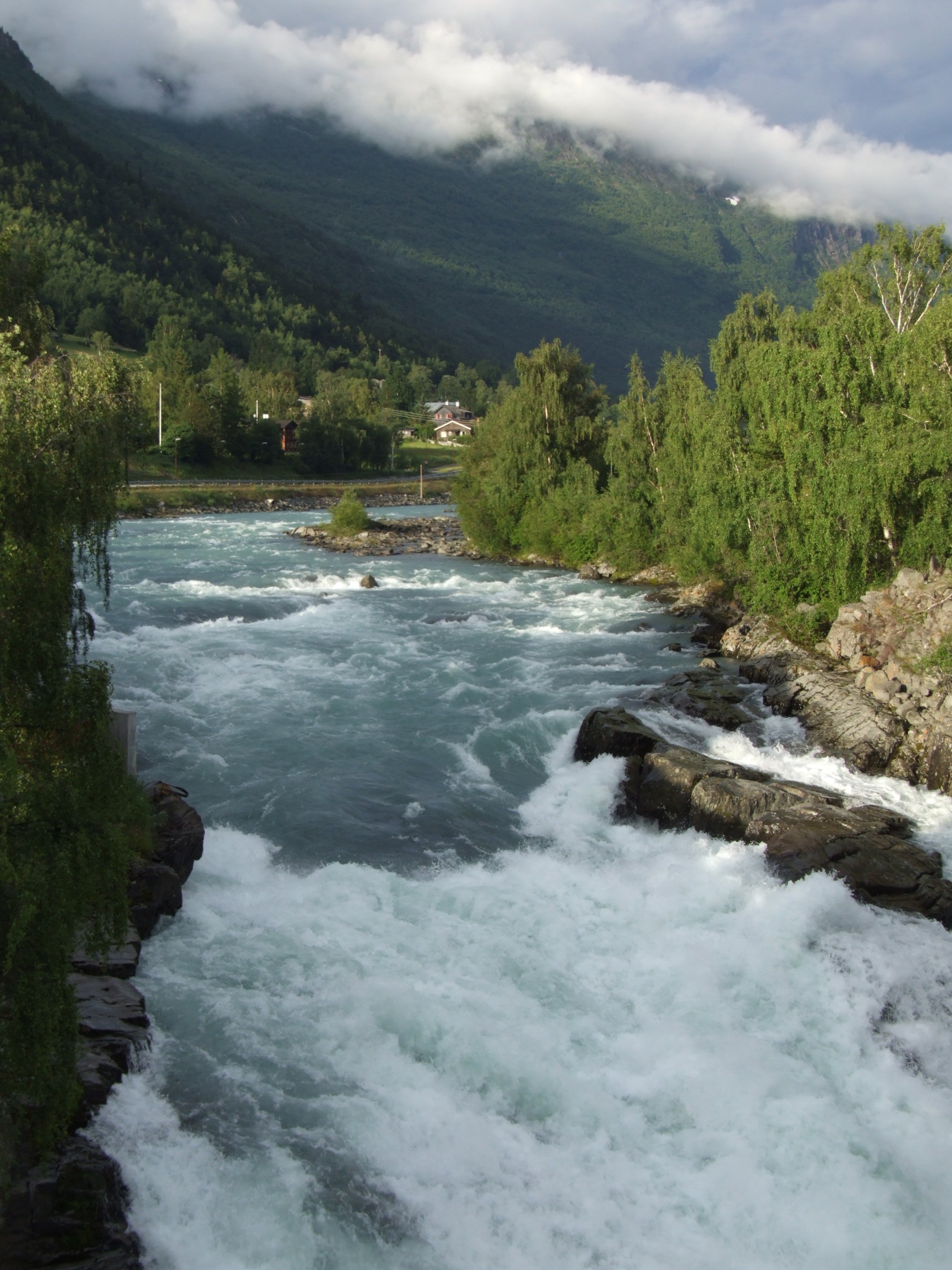 River Bøvra in Lom