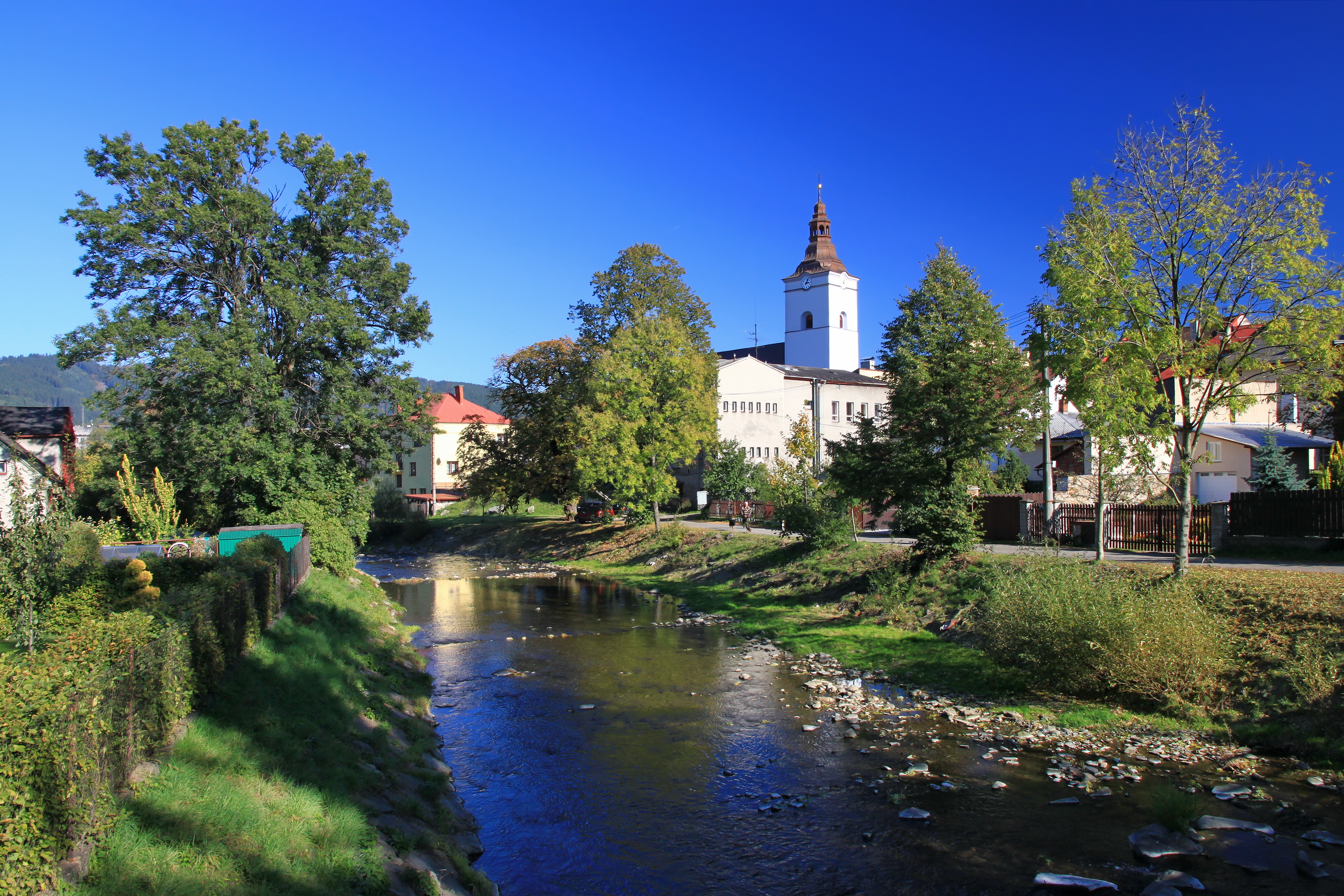 Rzeka Łomna w Jabłonkowie 1