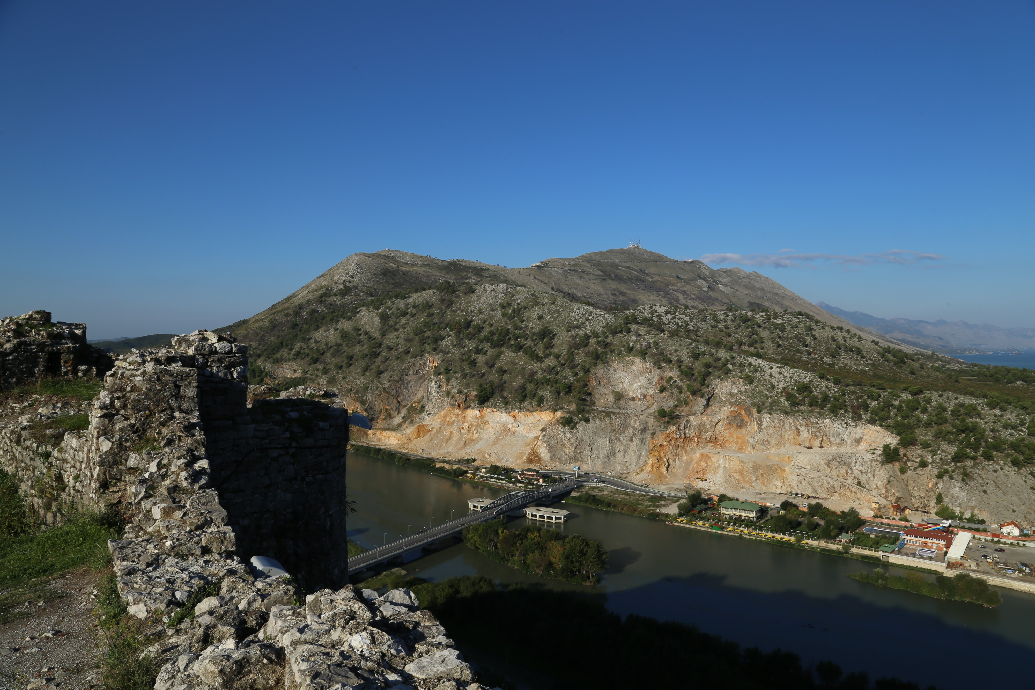 2013-10-03 View from Rozafa Castle, Shkodër 0290