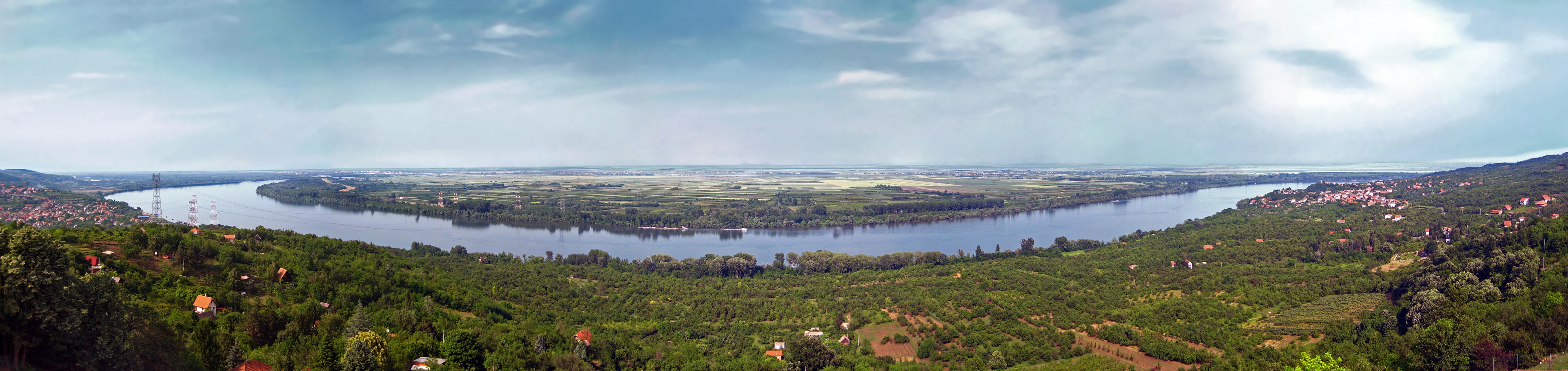 Danube in Ritopek, Serbia