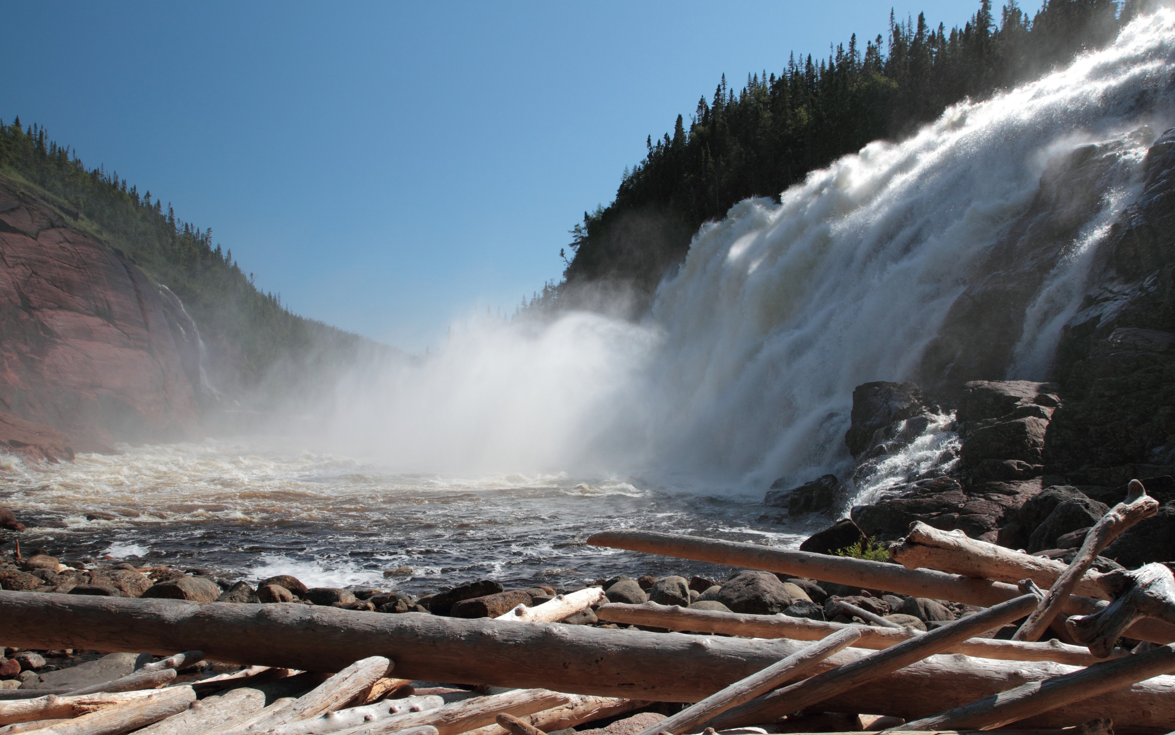 Rivière Manitou - chute