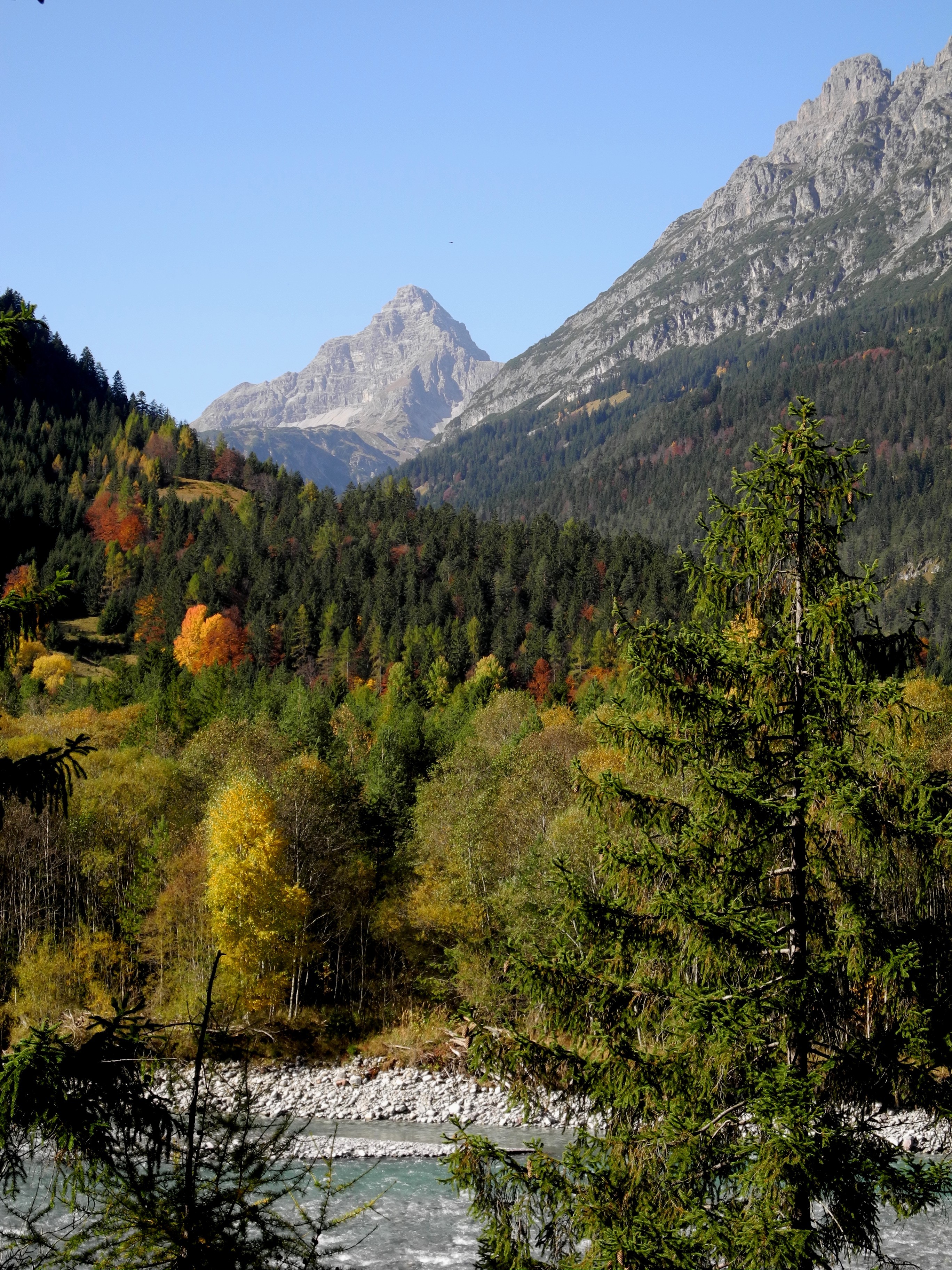 Vorderhornbach - Hornbachtal mit Hochvogel