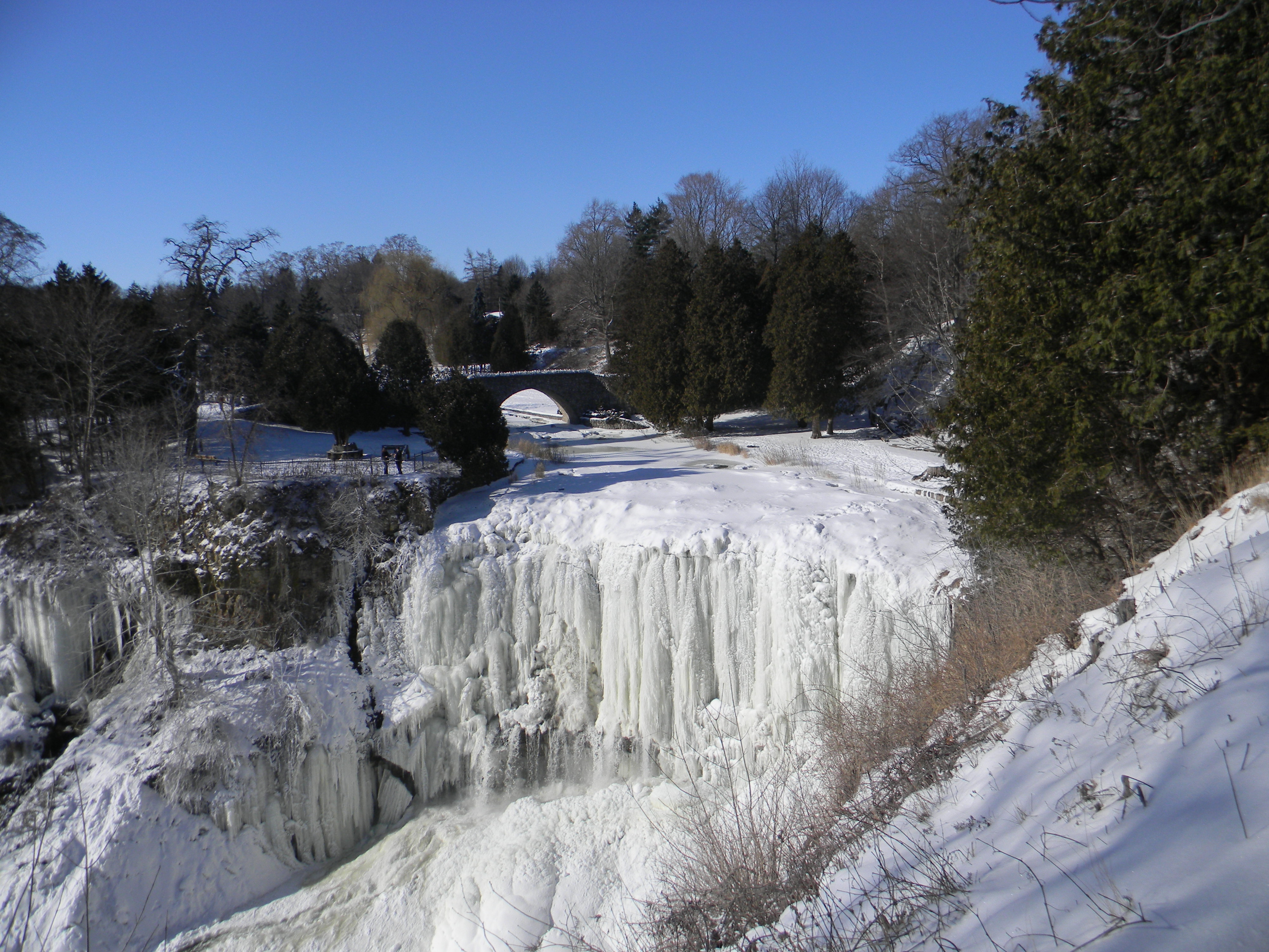 Waterdawn Webster Falls in Winter