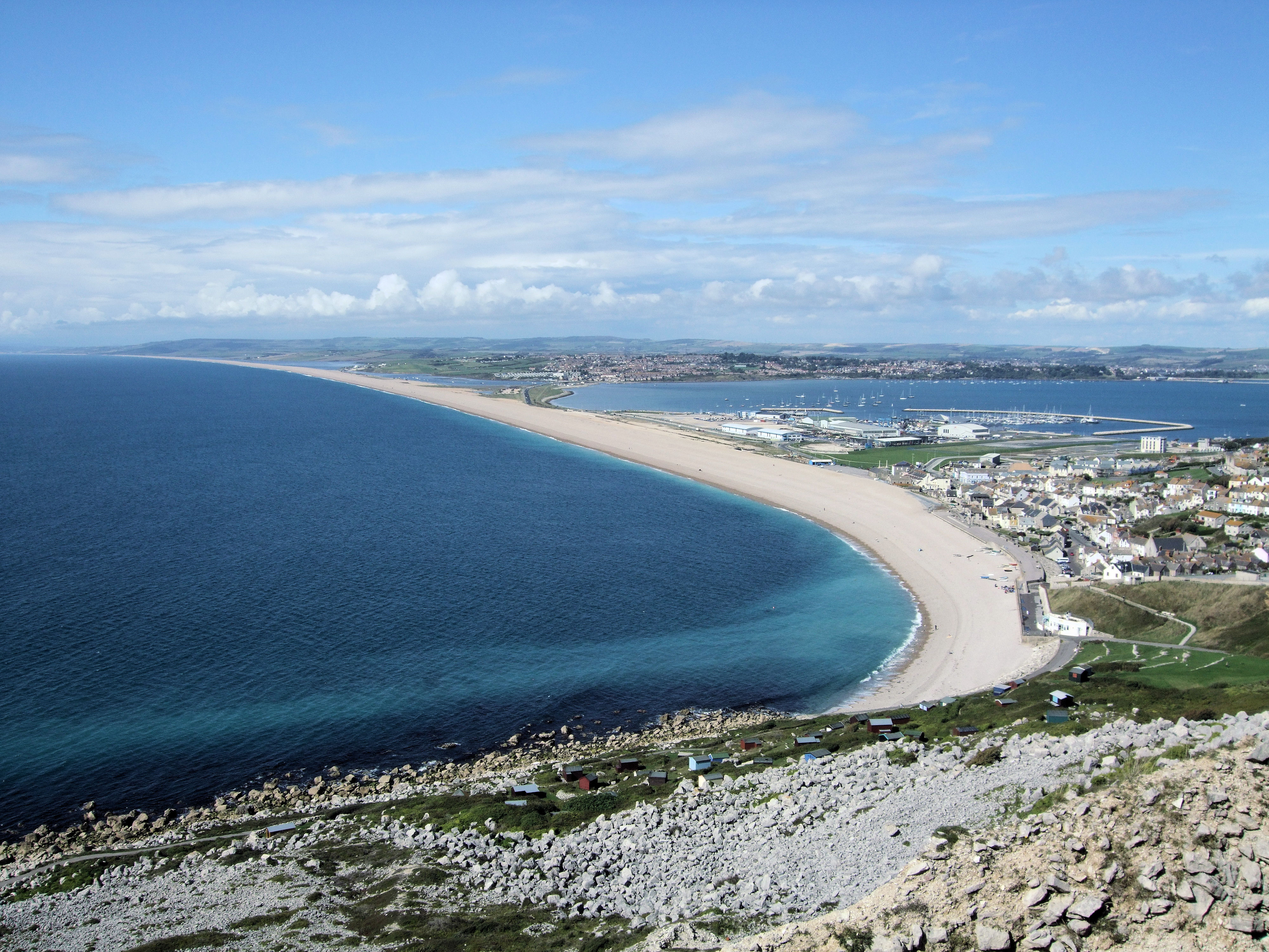 Chesil Beach in Dorset