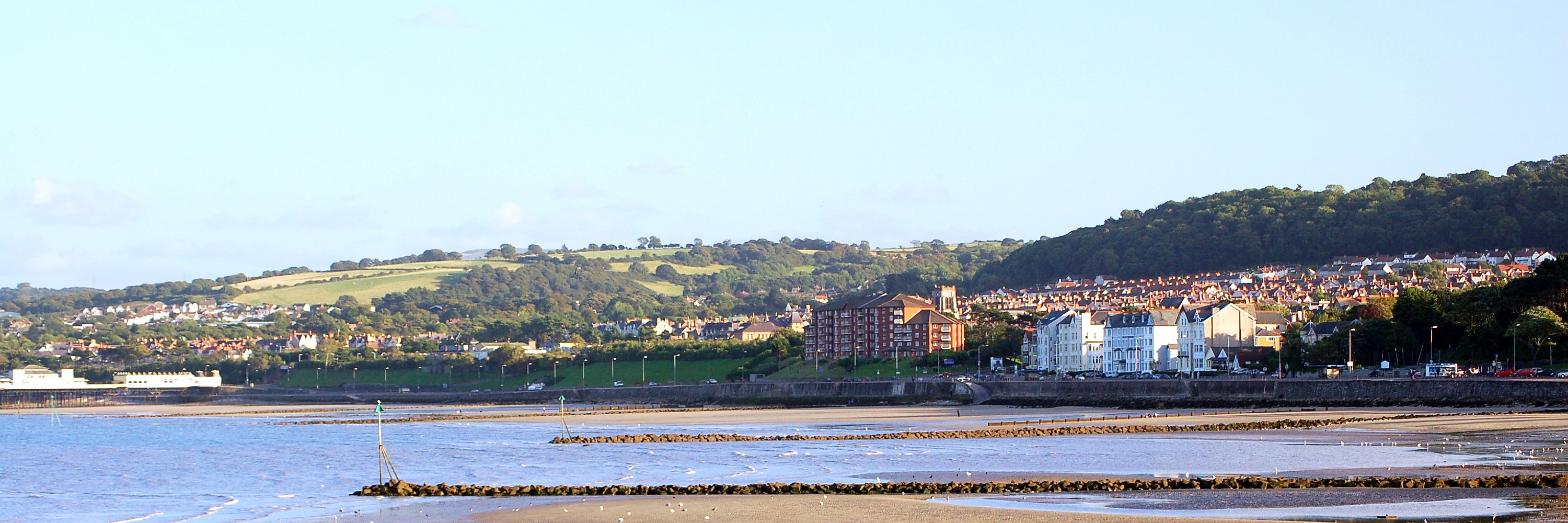 Colwyn Bay in the Afternoon Panorama