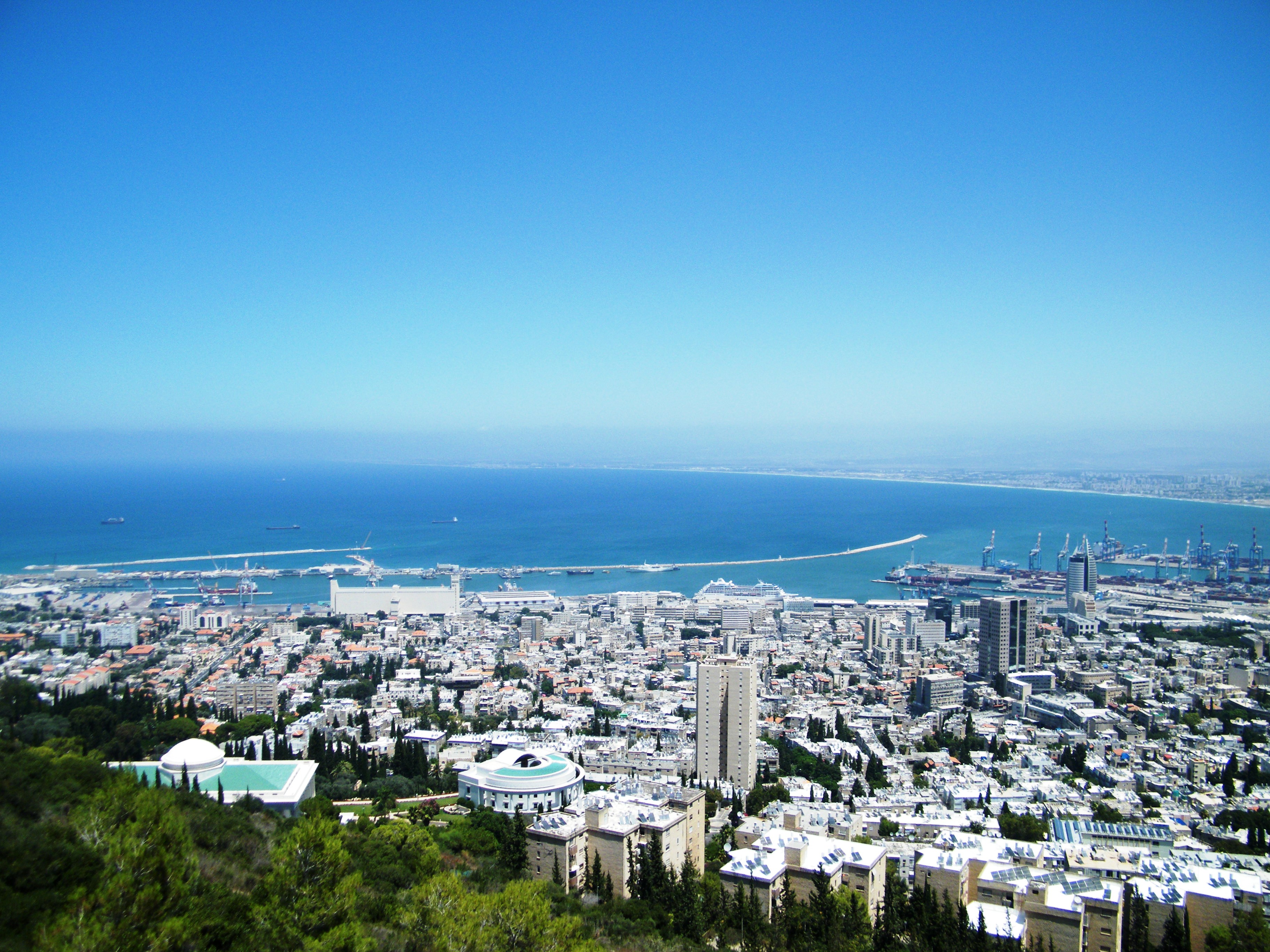 Haifa from the Promenade