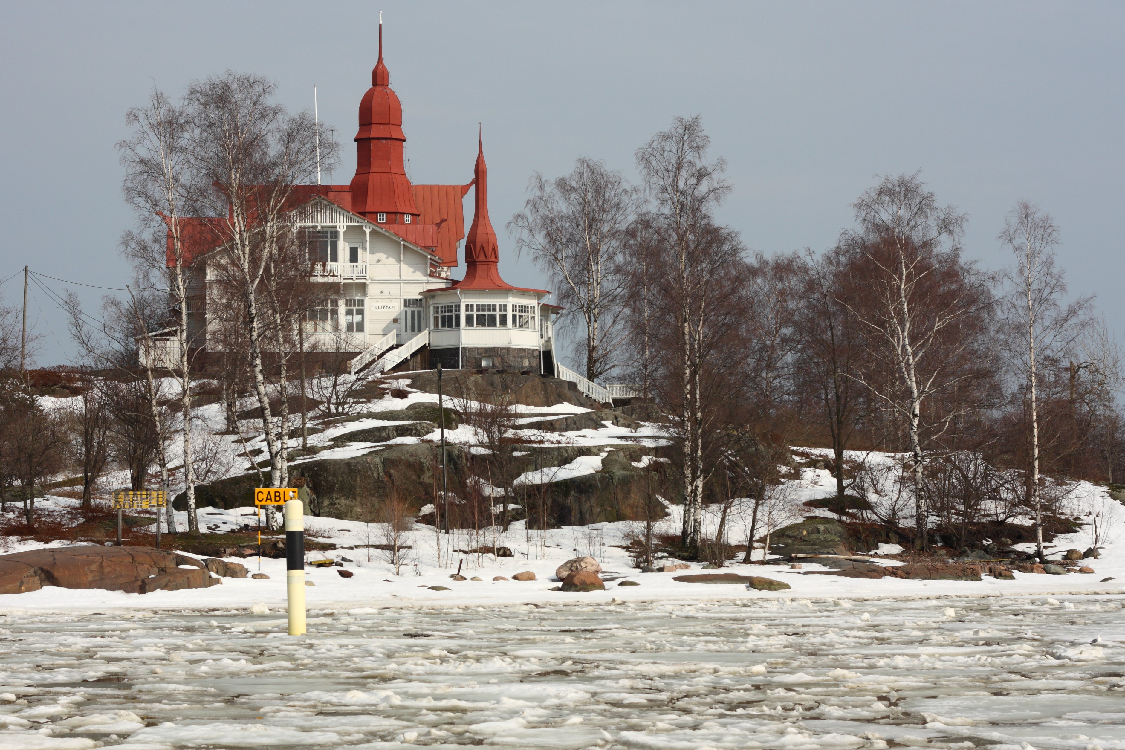 Icy sea by Klippan Helsinki