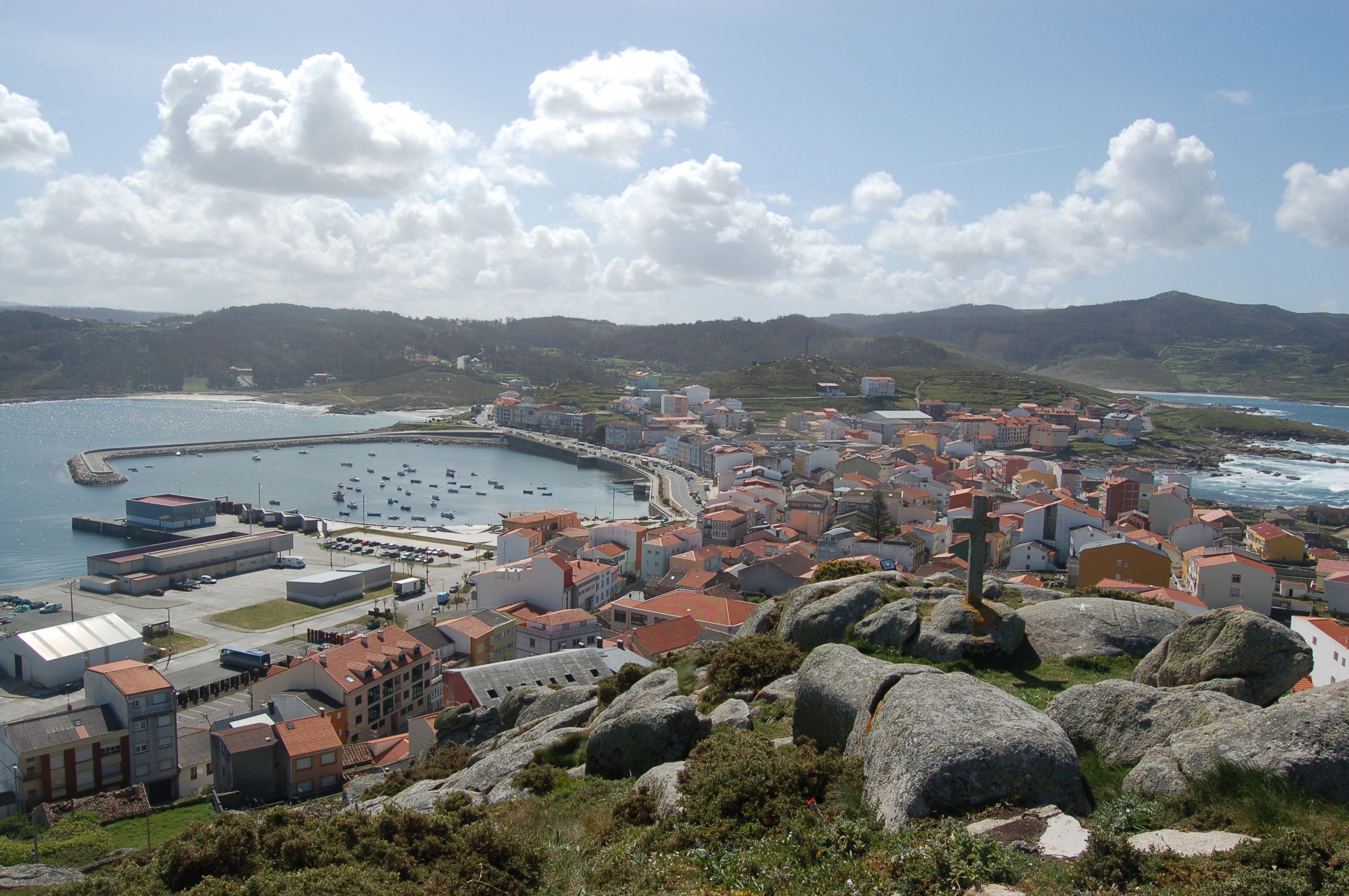 Muxia, Spain - view from hill