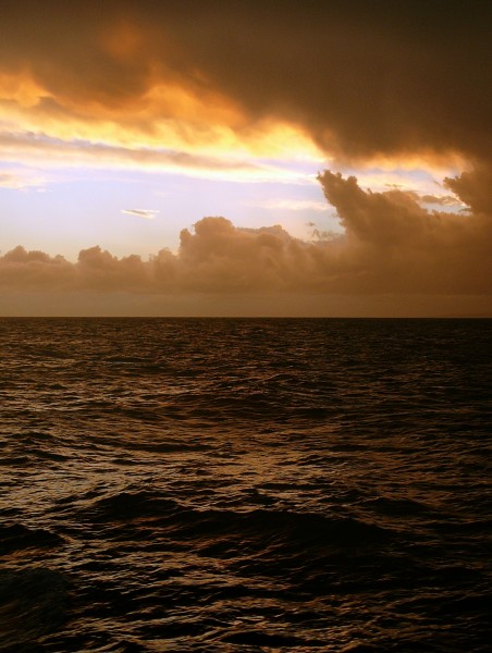CSIRO ScienceImage 7788 Sunset over the Tasman Sea