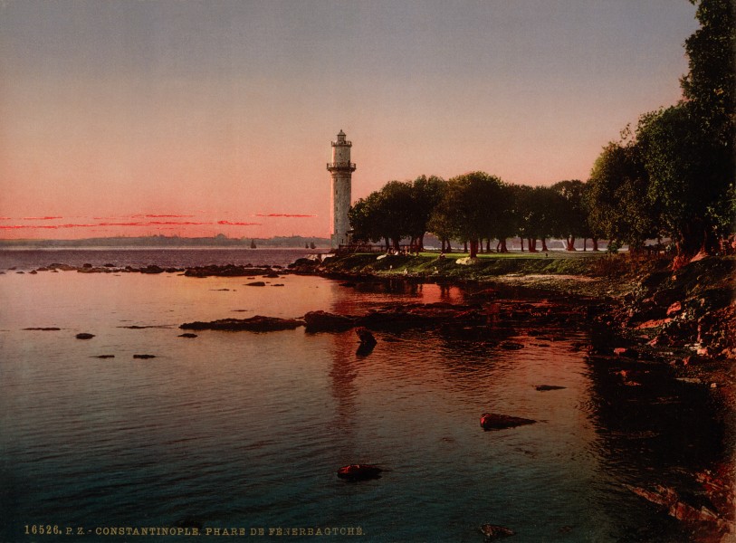 Flickr - …trialsanderrors - The lighthouse of Fenerbahçe, Constantinople, Turkey, ca. 1899