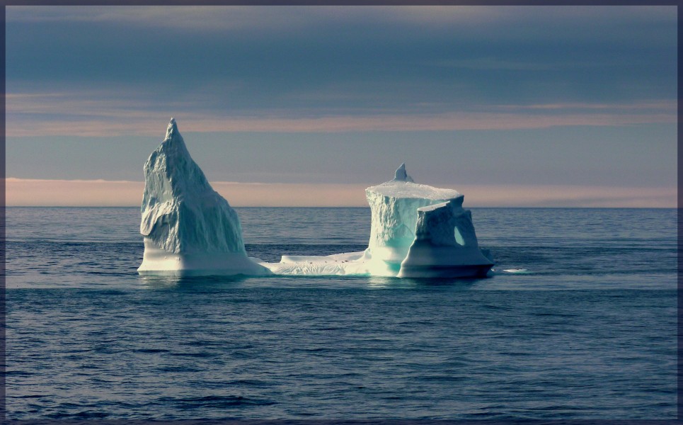 Iceberg nel mare del Labrador
