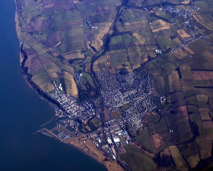 Maryport from the air - geograph.org.uk - 1766168