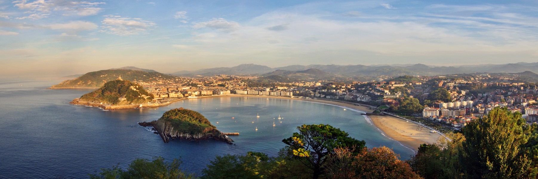 San Sebastian Bay Panorama