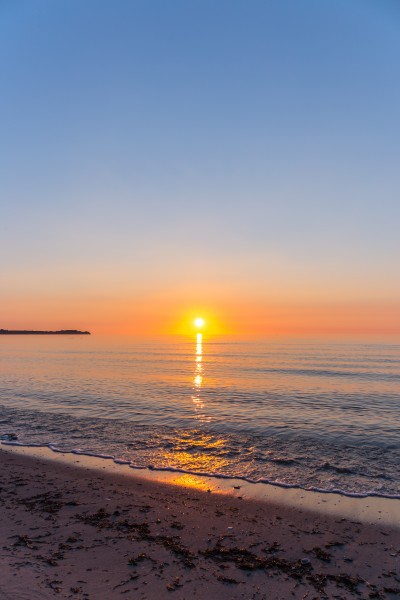 Sonnenaufgang, Kap Arkona, 150613, ako