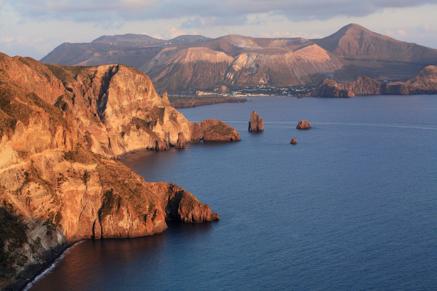 Tramonto su Lipari a Quattrocchi