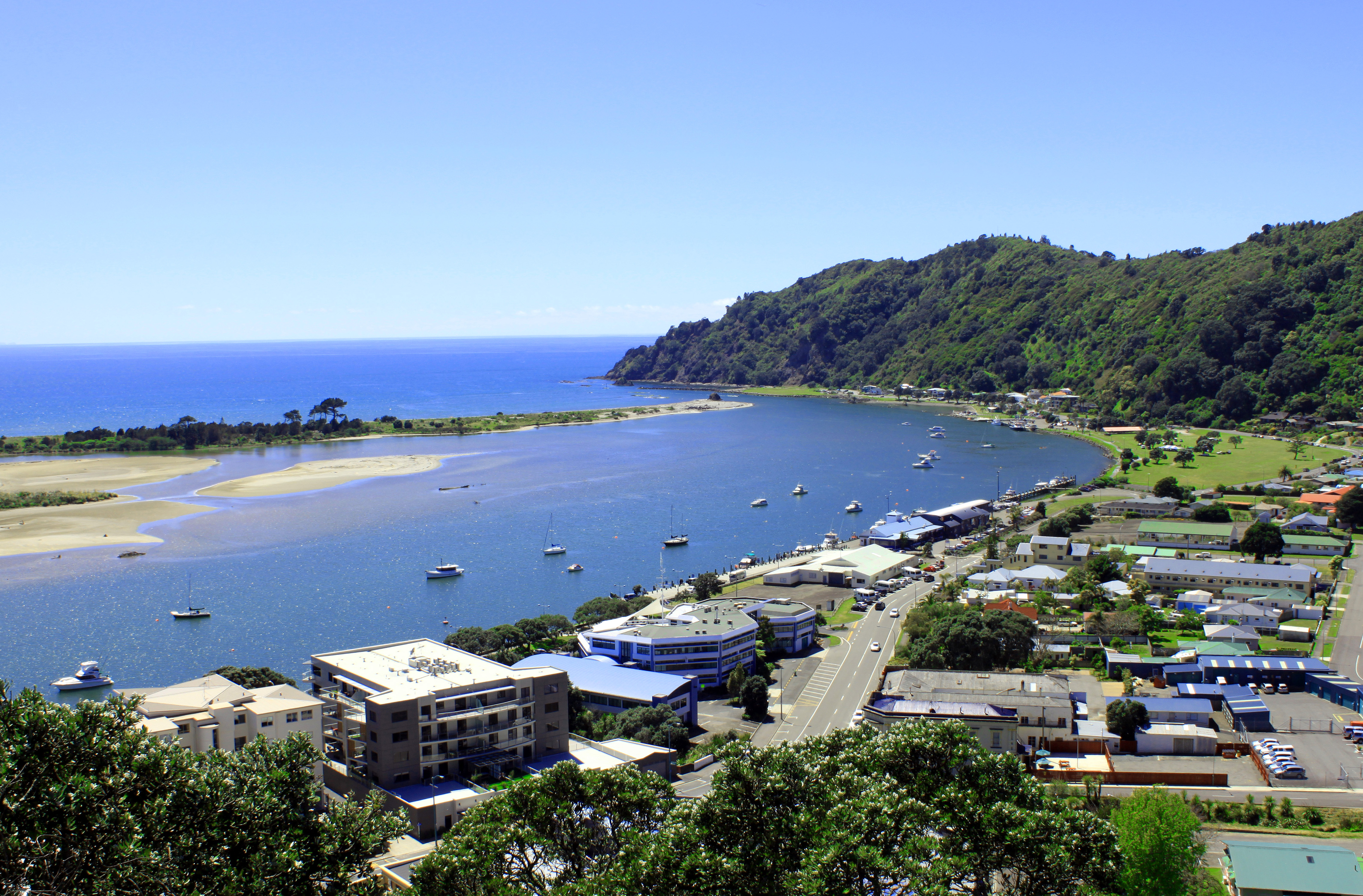 Whakatane harbourside