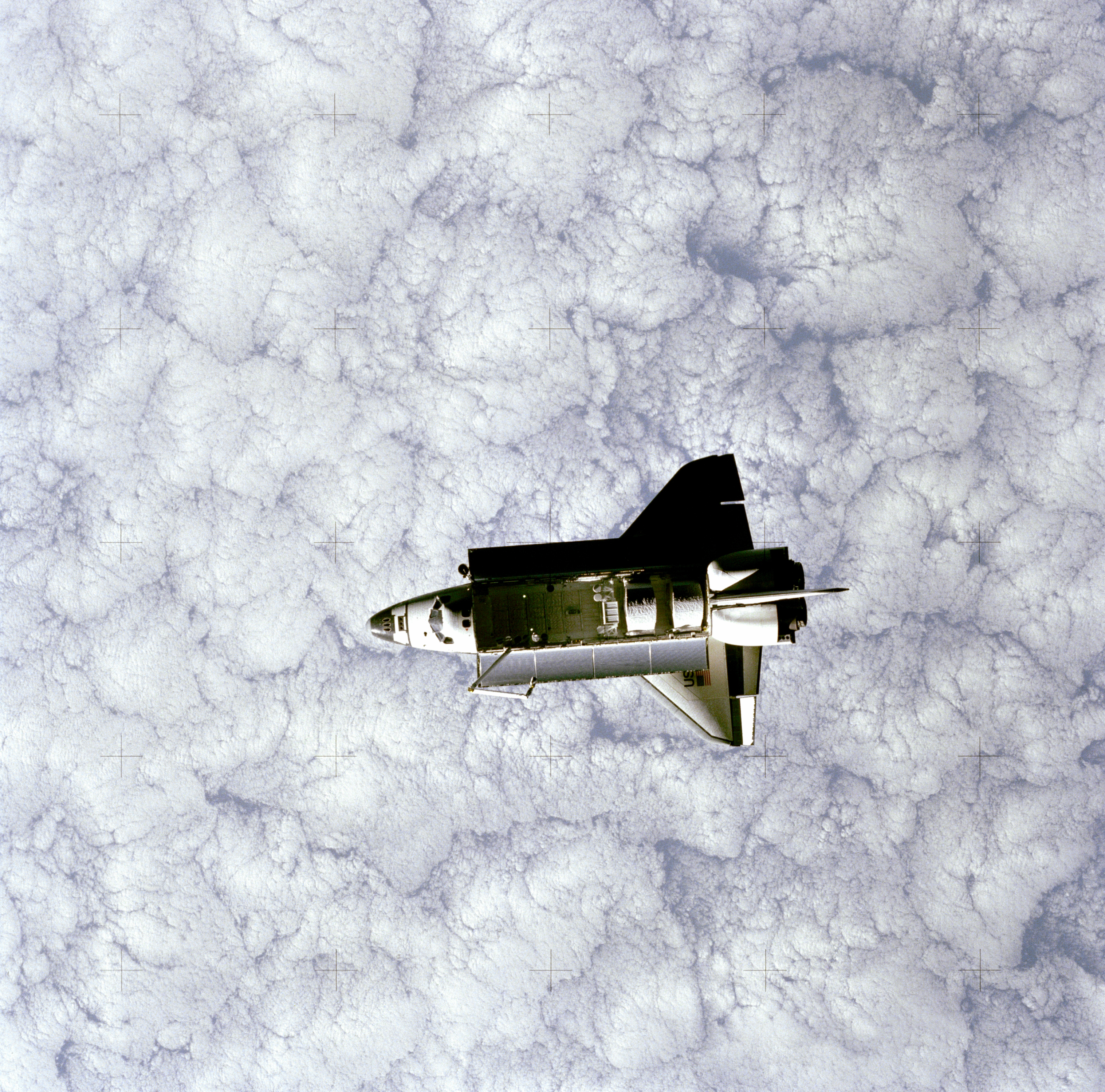 Challenger as seen from SPAS - GPN-2000-001031