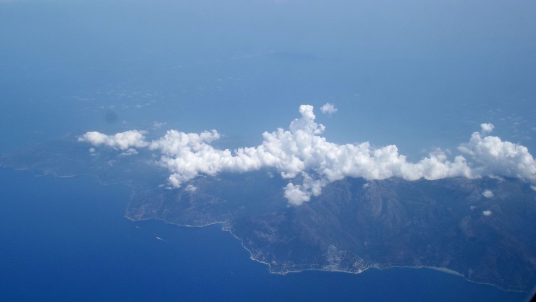 Corsica North from airplane I