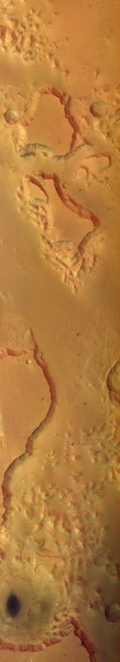 Full colour image of Valles Marineris taken by Mars Express HRSC ESA226292