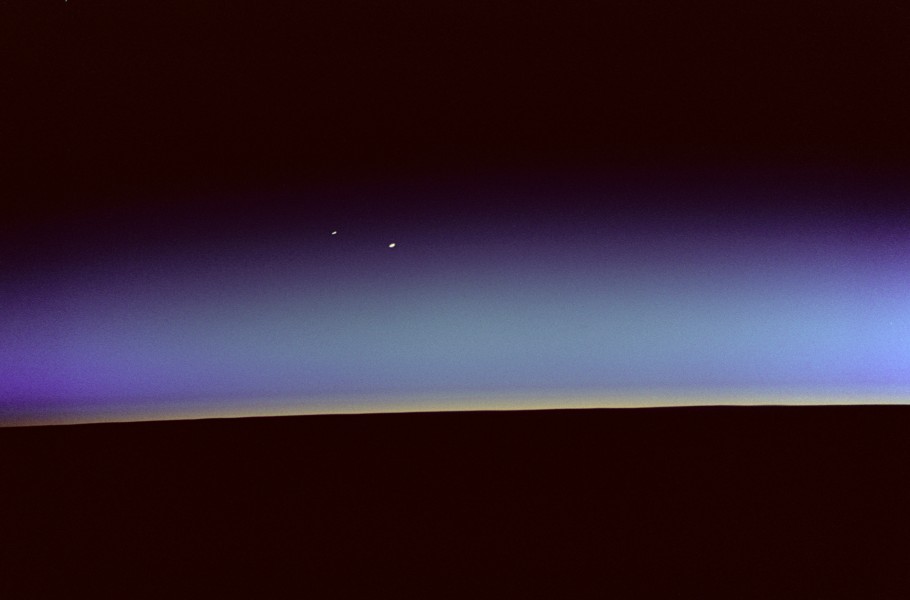 Orbital Sunrise with Venus and Mars - GPN-2000-001047