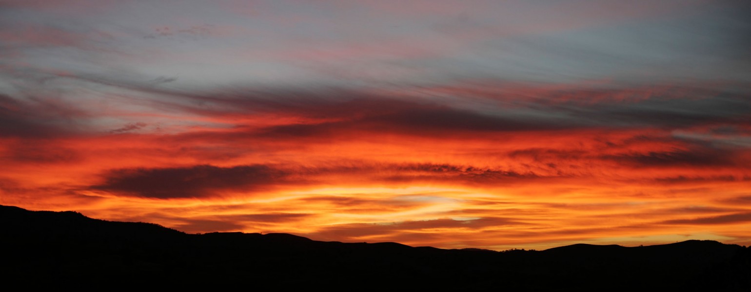 Red sunrise - swifts creek
