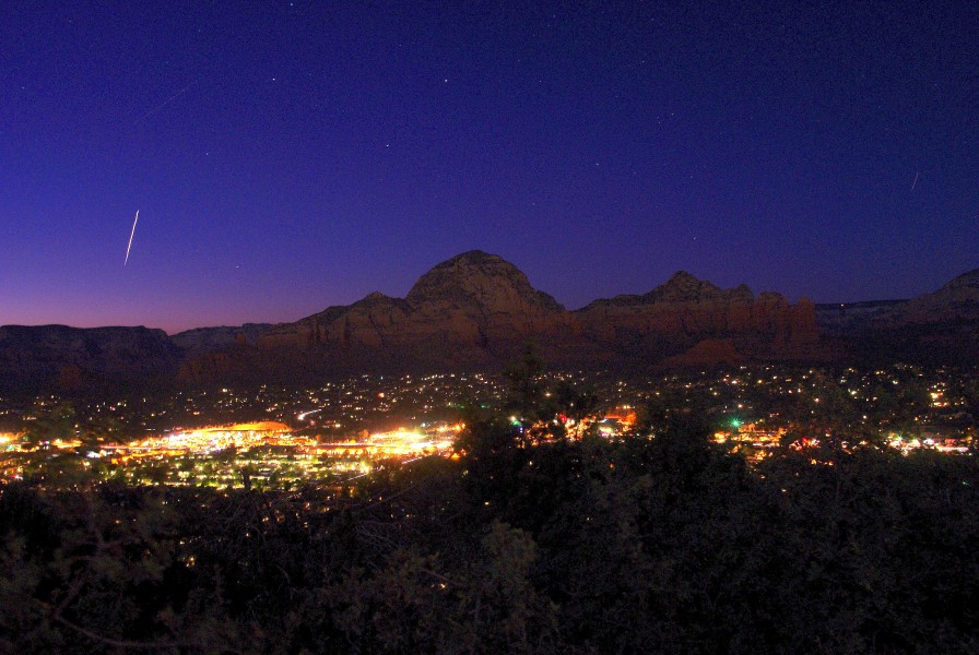 Space Station over Sedona