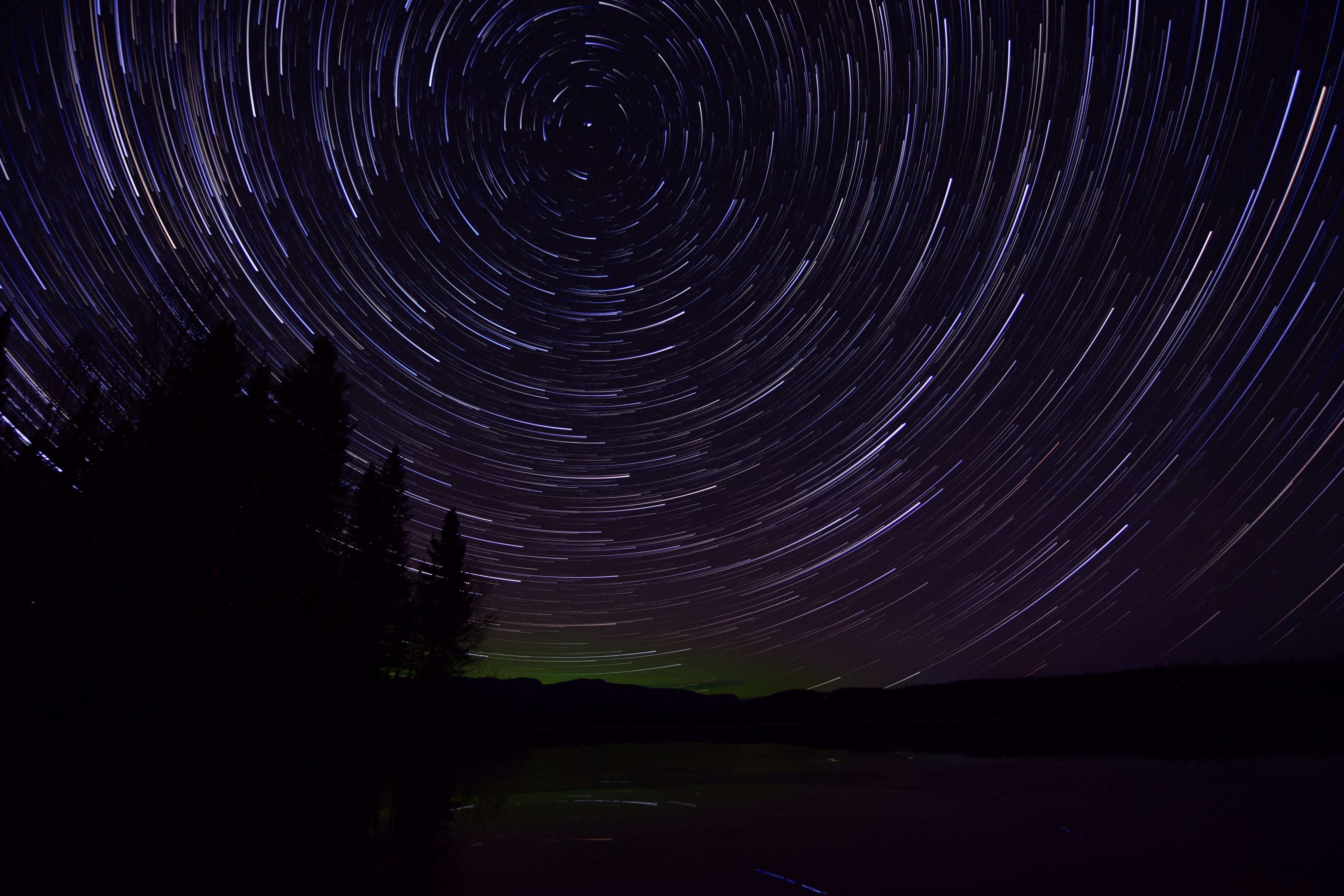 2016-11 Aurora circumpolar Shipshaw river Saguenay 01