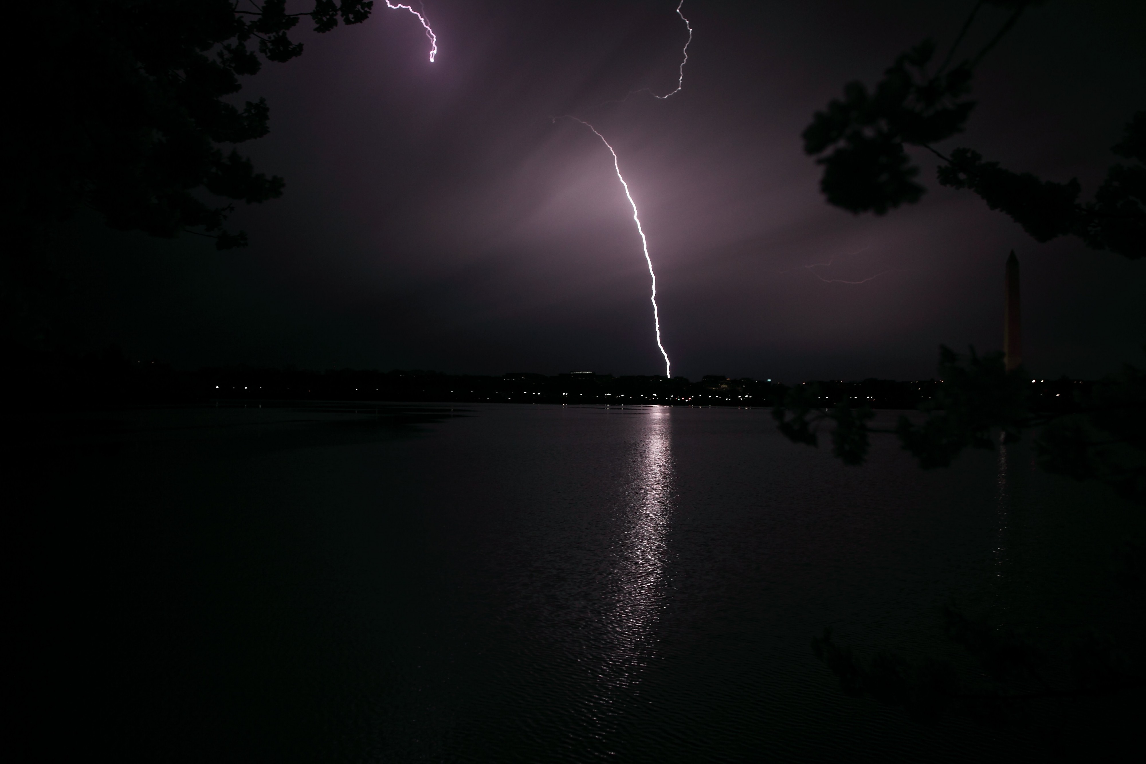 Night-sky-lighting-strike - West Virginia - ForestWander