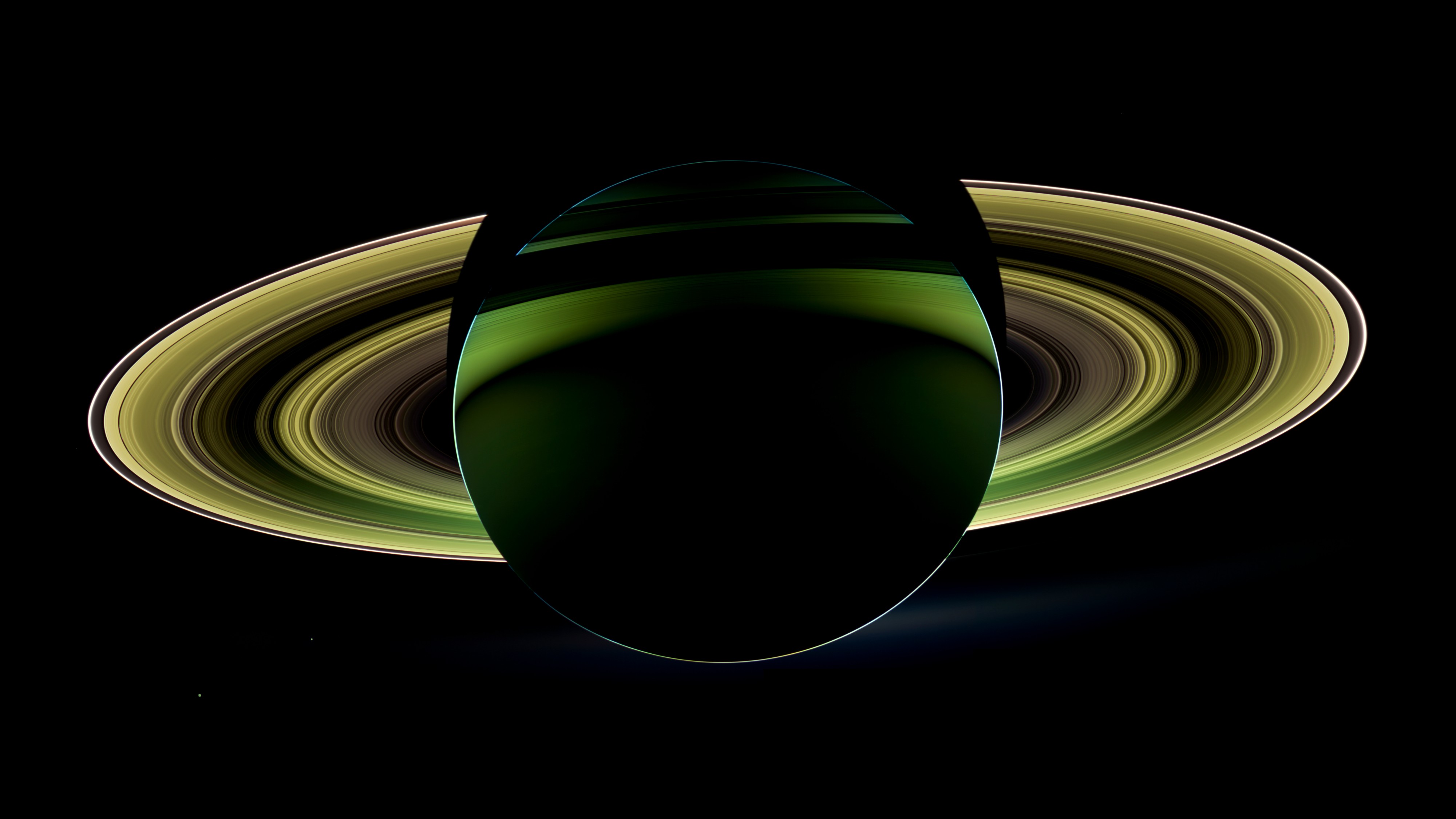 PIA14934 - A Splendor Seldom Seen - Saturn Cassini - high contrast