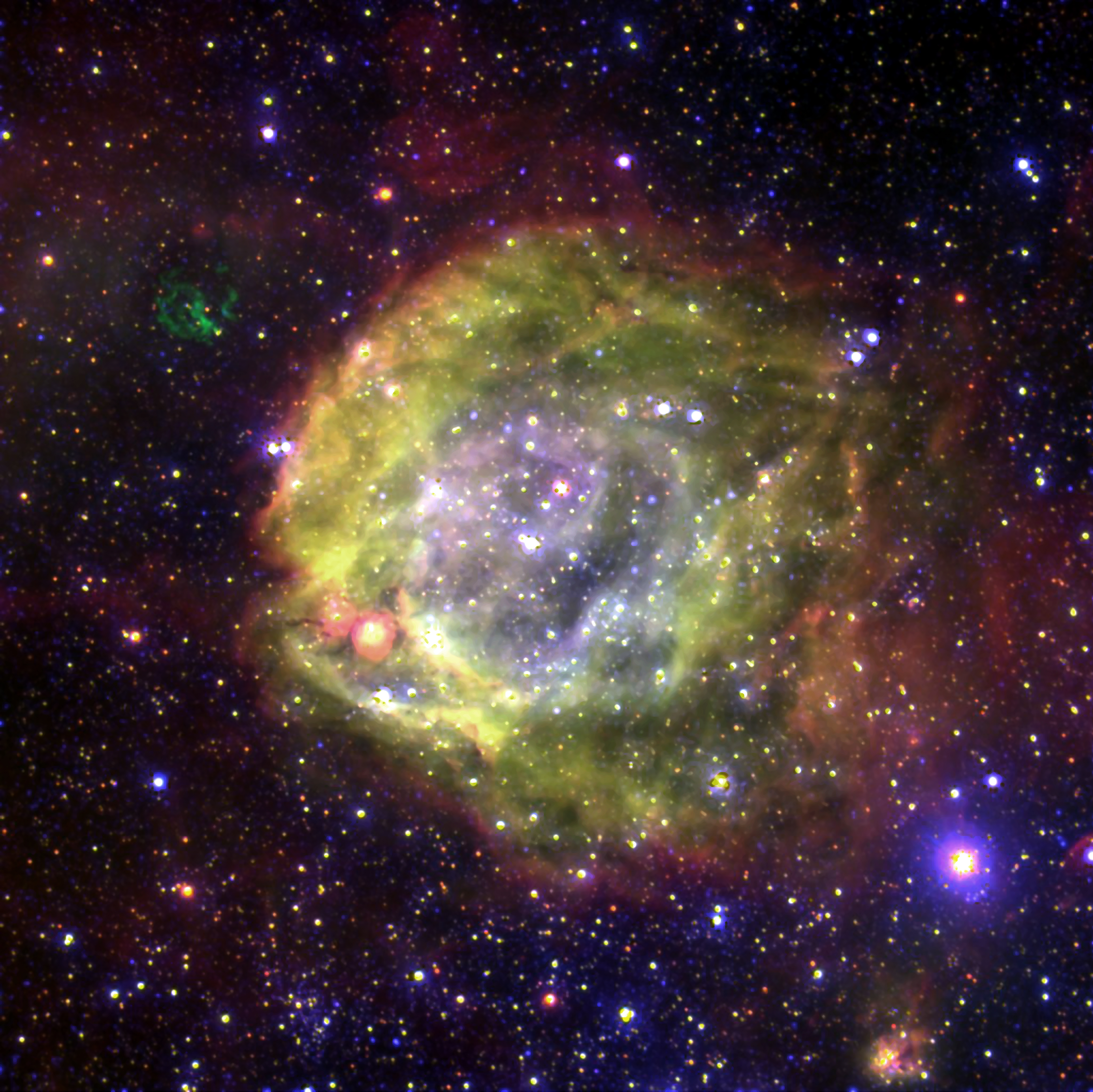 AB7 Excitation Nebula
